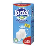 Молоко Lactel c витамином D 3,2% 1 л