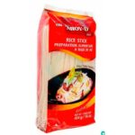 Лапша Aroy-D рисовая 3 мм, 454 г