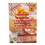 Кисель Witela льняной с кукурузной клетчаткой и кунжутом 160 г