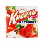 Кисель Royal Food клубника брикет 200 г