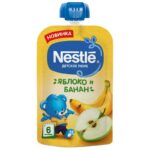 Пюре Nestle яблоко-банан (6 + мес) 90 г