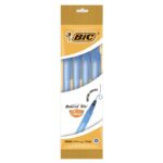 Ручка Bic Round Stic Classic шариковая, синяя, блистер 4 шт