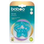 Прорезыватель Baboo Звезда силиконовый (4 + мес) 1 шт