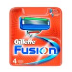 Кассеты сменные Gillette Fusion для бритья 4 шт