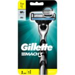 Станок Gillette Mach3 для бритья + 2 сменные кассеты
