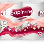 Полотенца Papirone бумажные 4 шт