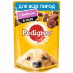 Корм влажный Pedigree с ягненком в желе 85 г