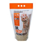 Наполнитель Dr.Fresh Premium для кошачьих туалетов комкующийся 5 л