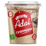 Сметана Adal продукты наших ферм 20% 380 г
