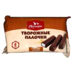 Палочки творожные Свитлогорье глазированые с ванилином 23% 6 шт * 30 г