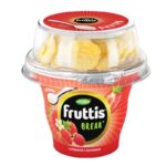 Йогурт Fruttis Вкусный перерыв с клубникой и земляникой 180 г