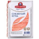 Палочки Санта Бремор крабовые Снежный краб 150 г