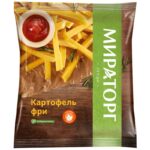 Картофель Мираторг фри замороженные 750 г