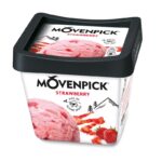 Мороженое Movenpick Strawberry клубничное 580 г