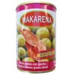 Оливки Makarena зелёные с креветками 314 мл