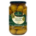 Оливки Italcarciofi зеленые гиганты 580 г