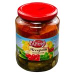 Ассорти Вкусноф №7 маринованные помидоры огурцы патиссоны 700 г