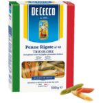 Макароны De Cecco Penne Rigate Tricolore 500 г