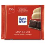 Шоколад Ritter Sport темный с марципаном 100 г