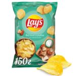 Чипсы Lays белые грибы со сметаной 150 г