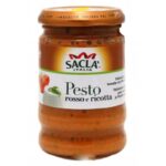 Соус Sacla Pesto Rosso e Ricotta 190 г
