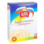 Хлопья Царь овсяные геркулес 400 г
