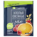Хлопья Гудвилл овсяные с апельсином, клюквой и брусникой 40 г