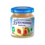 Пюре Бабушкино Лукошко персик для детей 100 г