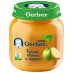 Пюре Gerber яблоко и груша для детей 130 г