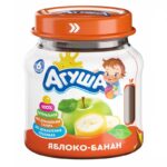 Пюре Агуша яблоко-банан для детей 115 г
