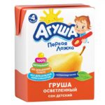 Сок Агуша груша осветленный для детей 200 мл