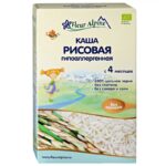 Каша Fleur Alpine Organic рисовая безмолочная для детей 175 г