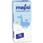 Пелёнки Mepsi впитывающие 60х90 см 10 шт