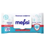 Салфетки Mepsi влажные антибактериальные 120 шт
