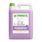 Кондиционер Synergetic биоразлагаемый с антистатическим эффектом для белья лавандовое поле 5 л