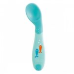 Ложка Chicco Baby's First Spoon голубая (8 + мес)