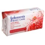 Мыло кусковое Johnson's Vita Rich преображающее цветок граната 125 г