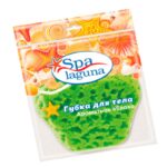 Губка Laguna Spa Ароматное яблоко для тела 1 шт