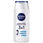 Шампунь - гель Nivea Men Освежающий 3в1 для мужчин 250 мл