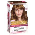 Крем-краска L'Oreal Paris Excellence стойкая для волос #6.13 Тёмно-русый бежевый