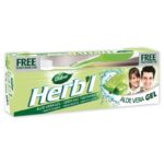Паста зубная гелевая Dabur Herb'l Aloe Vera 150 г + щетка зубная