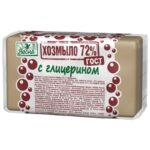 Мыло Весна хозяйственное с глицерином 72% 140 г