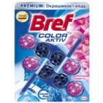 Блок туалетный Bref Color Актив  Цветочная Свежесть 2 шт